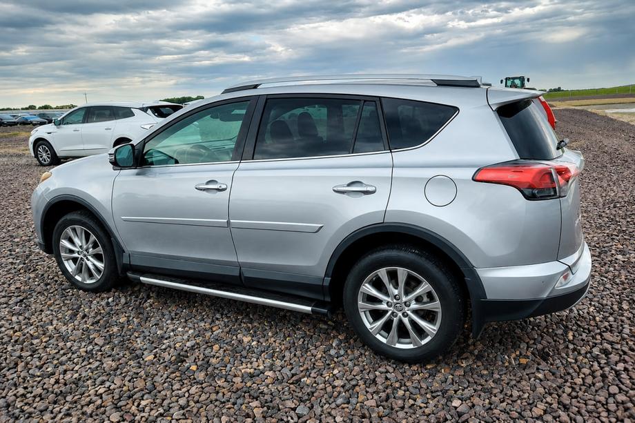 Toyota Rav 4 2019–2025 Tagrælinger grå OEM (aluminium) Image