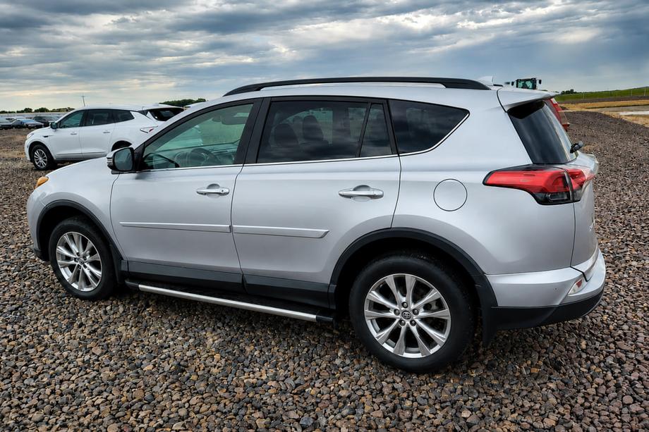 Toyota Rav 4 2019–2025 Sorte OEM tagrælinger (aluminium) Image