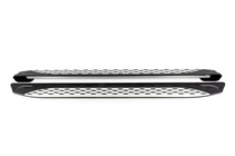 Renault Logan MCV 2005–2013 Sidetrin Shining V1 (2 stk., aluminium) foto 2