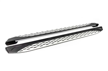 Renault Logan MCV 2005–2013 Sidetrin Shining V1 (2 stk., aluminium) foto 4