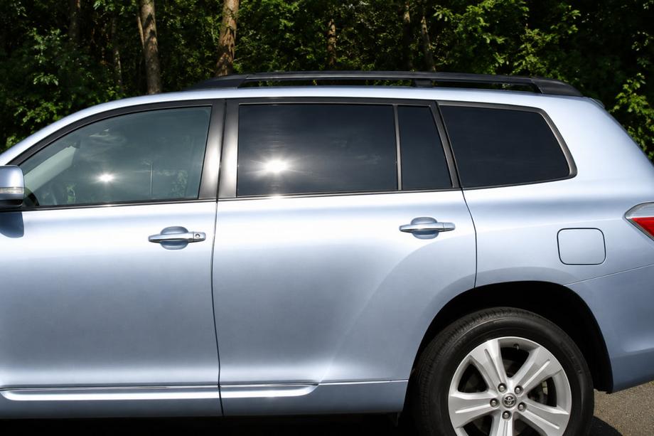 Toyota Highlander 2008–2013 Tagrælinger sort OEM (aluminium) Image