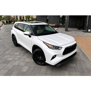 Grå OEM tagrælinger (ABS-plast) Toyota Highlander 2019– foto 1