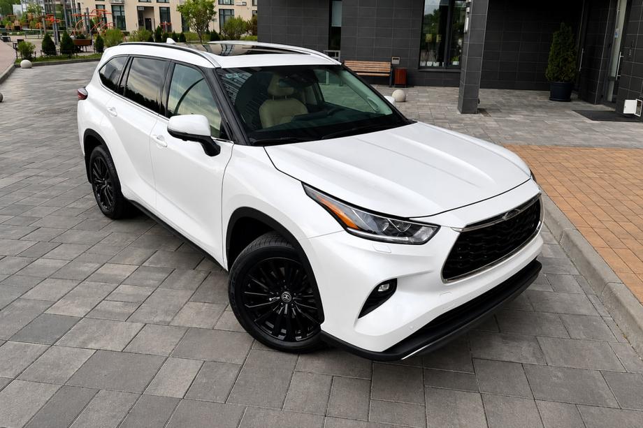 Toyota Highlander 2019– Grå OEM tagrælinger (ABS-plast) Image