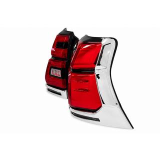 LED baglygter Chrome V1 (2017-2023, 2 stk) Toyota Land Cruiser Prado 150 2009–2023 foto 4
