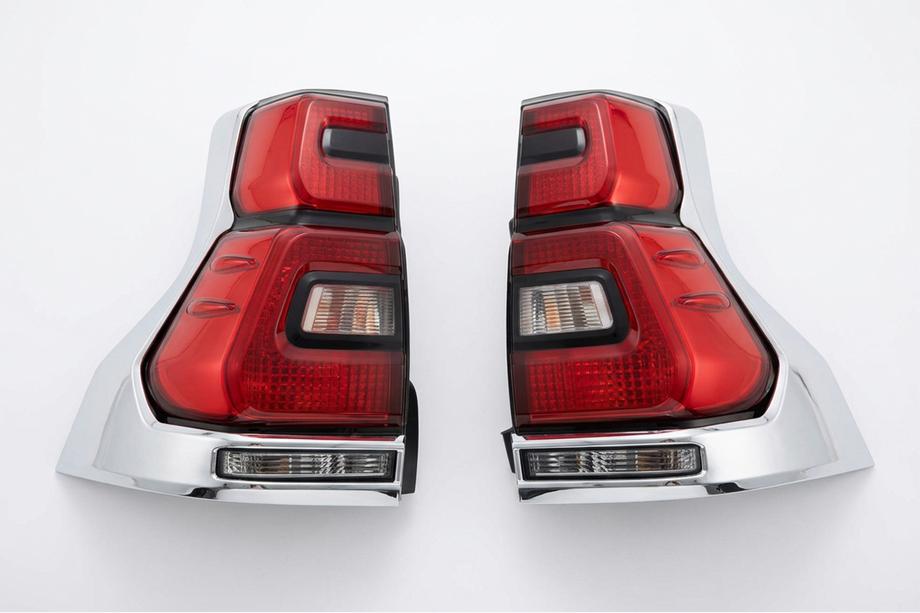 Toyota Land Cruiser Prado 150 2009–2023 LED baglygter Chrome V2 (2017-2023, 2 stk.) Foto 5