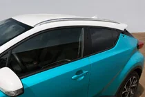 Toyota C-HR 2016–2023 Integrerede tagrælinger grå OEM (ABS-plast, montering med lim) foto 2