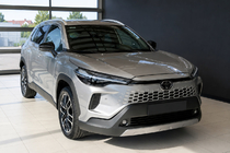 Toyota Corolla Cross 2020– Integrerede tagrails grå OEM (aluminium, montering med lim) foto 1