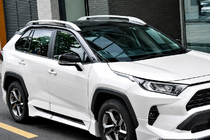 Toyota Corolla Cross 2020– Tagrælinger grå OEM (aluminium) foto 3