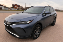 Toyota Venza 2020– Integrerede tagrælinger, sorte OEM (aluminium, montering med lim) foto 2