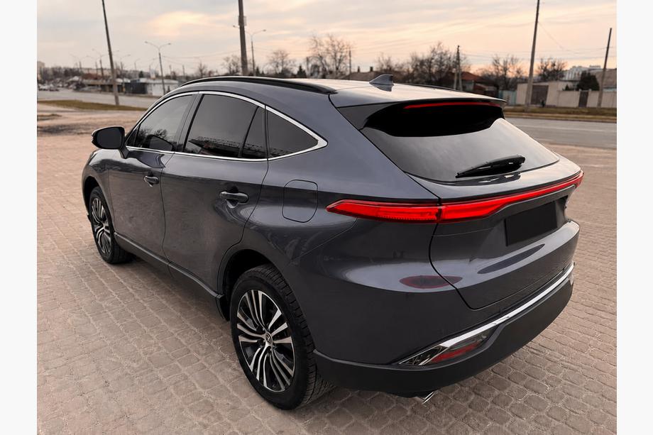 Toyota Venza 2020– Integrerede tagrælinger, sorte OEM (aluminium, montering med lim) Image
