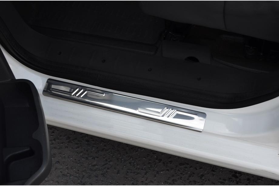 Fiat Scudo 2007–2015 Dørtrinslister (Omsa, 2 stk., rustfrit stål) Image