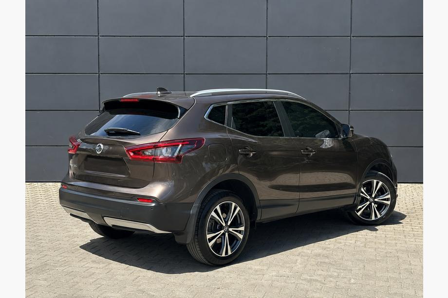 Nissan Qashqai 2014–2021 OEM tagrælinger, grå (aluminium, limmontering) Image