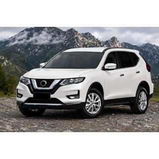 Integrerede tagrælinger sorte OEM (til X-trail, aluminium, montering med lim) foto 1
