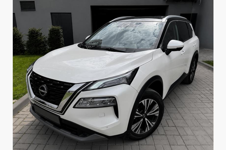 Nissan X-trail T33/Rogue 2022– Integrerede tagrælinger grå OEM (aluminium) Image
