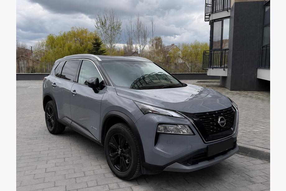 Nissan X-trail T33/Rogue 2022– Integrerede tagrælinger grå OEM (ABS-plast) Image