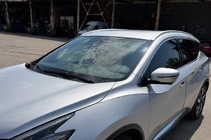Nissan Murano 2014– OEM tagrælinger grå (ABS-plast, montering med lim) foto 3