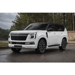 Integrerede tagrælinger, sorte OEM (aluminium) Nissan Patrol Y63 2025– foto 1