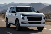 Nissan Patrol Y63 2025– Integrerede tagrælinger grå OEM (aluminium) foto 2