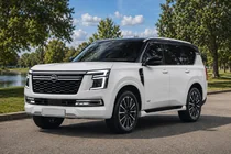 Nissan Patrol Y63 2025– Integrerede tagrælinger grå OEM (aluminium) foto 1