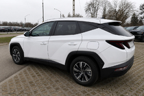 Hyundai Tucson NX4 2021– Integrerede tagrælinger grå OEM (Long, aluminium, montering med lim) foto 1