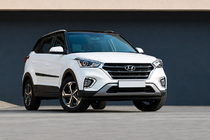 Hyundai Creta 2014–2020 Integrerede tagrælinger grå OEM (ABS-plast, montering med lim) foto 3