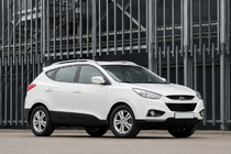 Hyundai IX-35 2010–2015 OEM tagrælinger grå (ABS-plast, montering med lim) foto 3