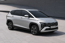 Hyundai Stargazer 2022– Integrerede tagrælinger grå OEM (aluminium) foto 2