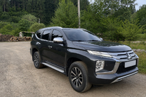 Mitsubishi Pajero Sport 2015– Integrerede tagrælinger grå OEM (2019-, aluminium) foto 2