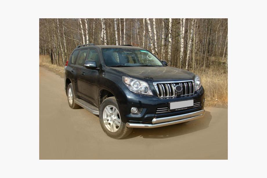 Toyota Land Cruiser Prado 150 2009–2023 Frontbøjle ST014 (rustfrit stål) 70/42 mm Foto 6