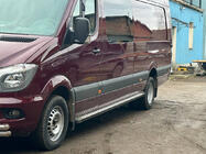 Mercedes Sprinter W906 2006–2018 Siderør DOT-Line (2 stk., aluminium) Mellem akselafstand foto 3
