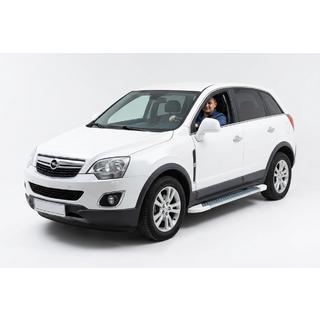 Sidetrin Allmond White (2 stk., aluminium) foto 1