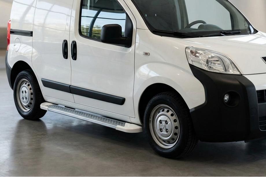 Citroen Nemo 2007–2017 Sidetrin Allmond White (2 stk., aluminium) Image