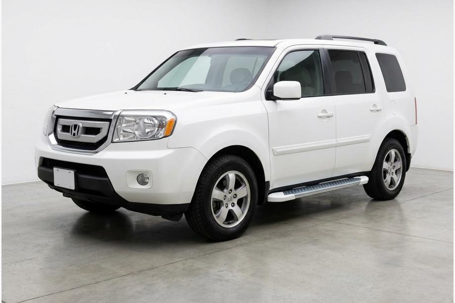 Honda Pilot 2008–2015 Sidetrin Allmond White (2 stk., aluminium) Image