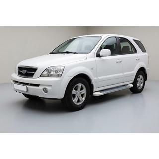 Sidetrin Allmond White (2 stk., aluminium) foto 1