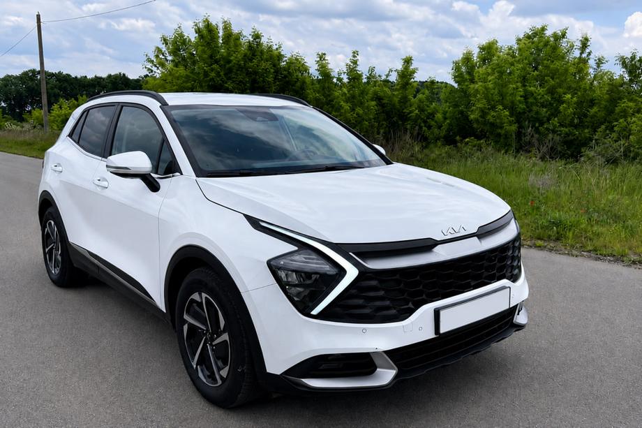 Kia Sportage 2021– Integrerede tagrails, sorte OEM (ABS-plast, limmontering) Image