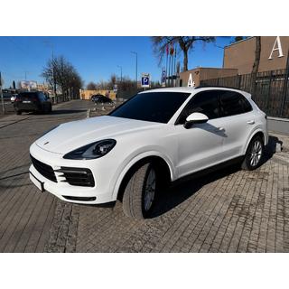 Integrerede tagrælinger, sorte OEM (aluminium, montering med lim) Porsche Cayenne 2018– foto 1