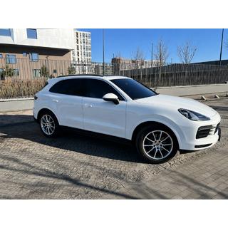 Integrerede tagrælinger, sorte OEM (aluminium, montering med lim) Porsche Cayenne 2018– foto 2