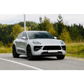 Integrerede tagrælinger, sorte OEM (aluminium, montering med lim) Porsche Macan 2014–2024 foto 2