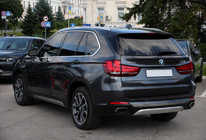 BMW X5 F15 2013–2018 Integrerede tagrælinger krom OEM (aluminium) foto 2