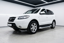 Hyundai Santa Fe 2 2006–2012 Sidetrin Allmond White (2 stk., aluminium) foto 1