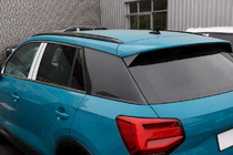 Audi Q2 2016– Integrerede tagrælinger, sorte OEM (aluminium, montering med lim) foto 1