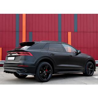 Integrerede tagrælinger, sorte OEM (aluminium, montering med lim) Audi Q8 2018– foto 1