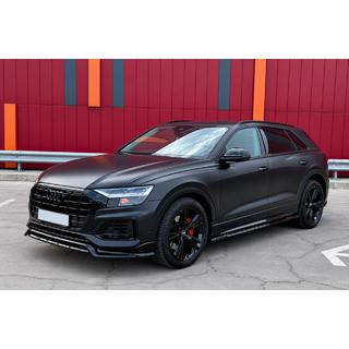 Integrerede tagrælinger, sorte OEM (aluminium, montering med lim) Audi Q8 2018– foto 2