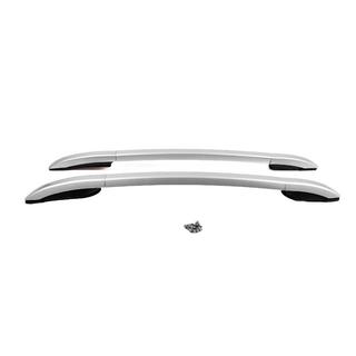 OEM tagrælinger grå (aluminium, boltmontage) Nissan Navara/NP300 2016– foto 2