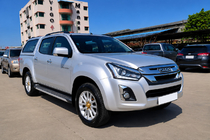 Isuzu D-Max 2011–2019 OEM tagrælinger sorte (ABS-plast, montering med lim) foto 1