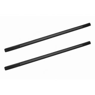 OEM tagrælinger sorte (ABS-plast, montering med lim) Toyota Hilux 2015–