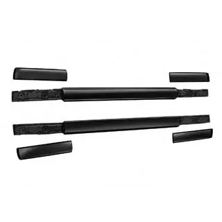 Sorte OEM tagrælinger (2020-2024, aluminium)