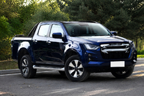Isuzu D-Max 2011–2019 Tagrælinger sort OEM (aluminium) foto 1