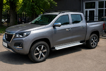 Ford Ranger 2011–2022 Sorte OEM tagrælinger (aluminium) foto 2