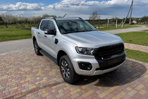 Ford Ranger 2011–2022 OEM tagrælinger grå (ABS-plast, limmontering) foto 2